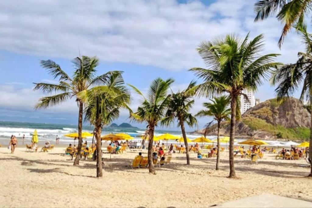 Ap Confortavel Guaruja - Enseada Ngoại thất bức ảnh